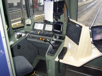 ETCS L1 LS - Cabina RBe 540 con ETCS